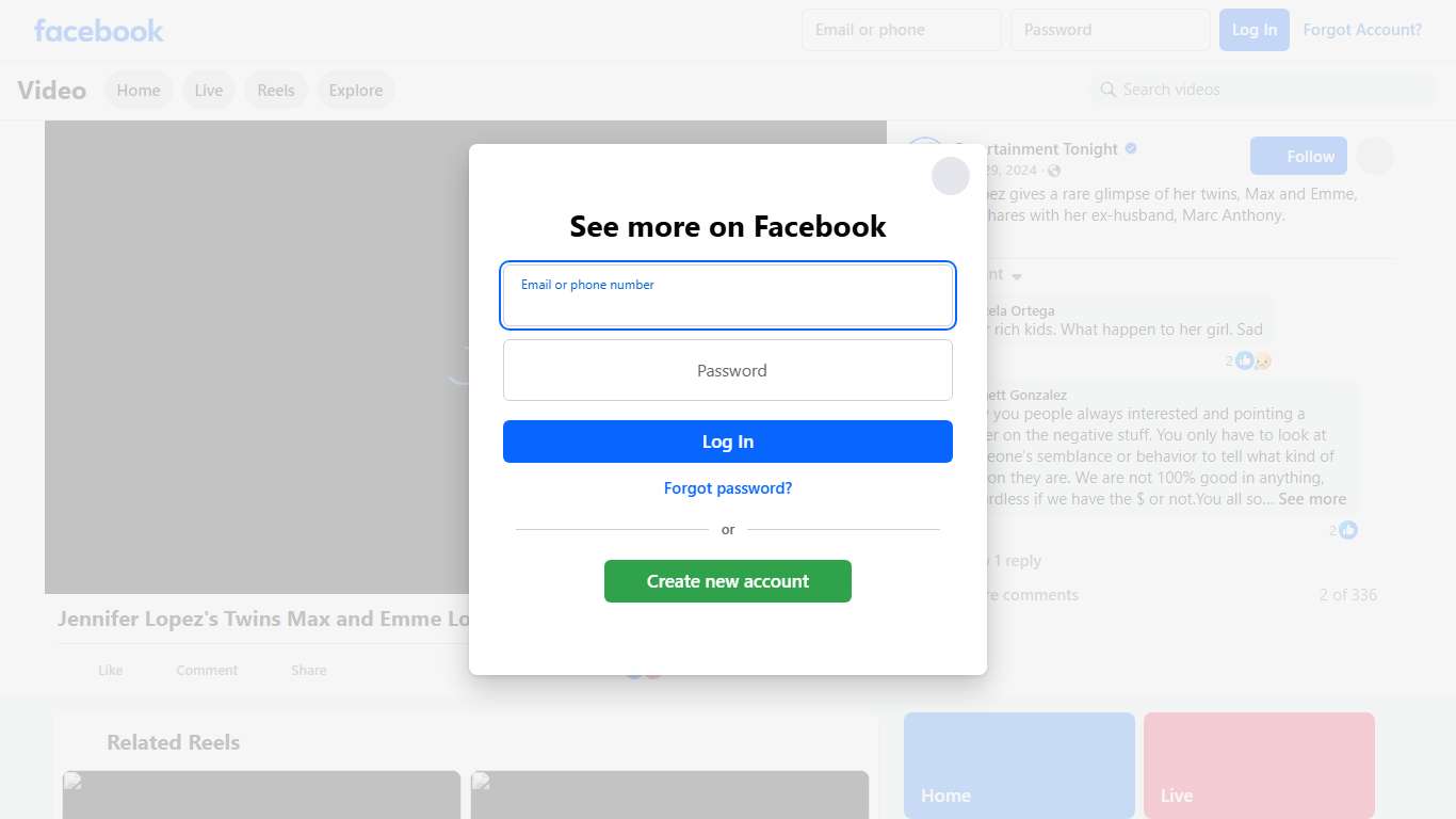 Jennifer Lopez gives a rare glimpse of her twins, Max and Emme, whom she shares with her ex-husband, Marc Anthony. | Entertainment Tonight | Facebook